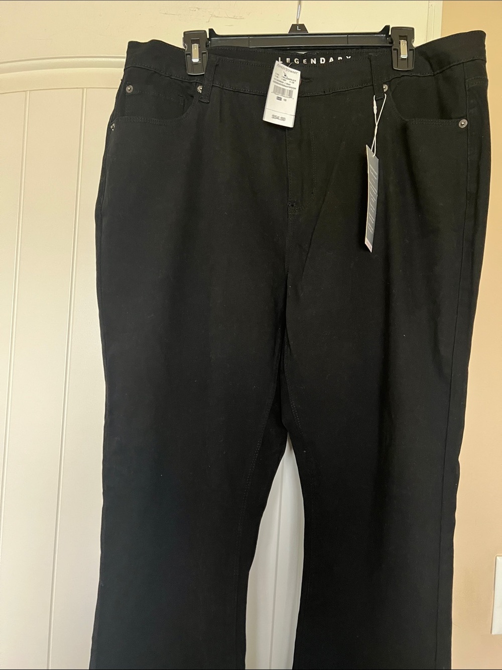 Ashley Stewart Black Flare Jeans